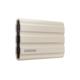 SSD Extern Samsung T5, 2.5", 2TB,Shield Beige, USB 3.2