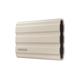 SSD Extern Samsung T5, 2.5", 2TB,Shield Beige, USB 3.2