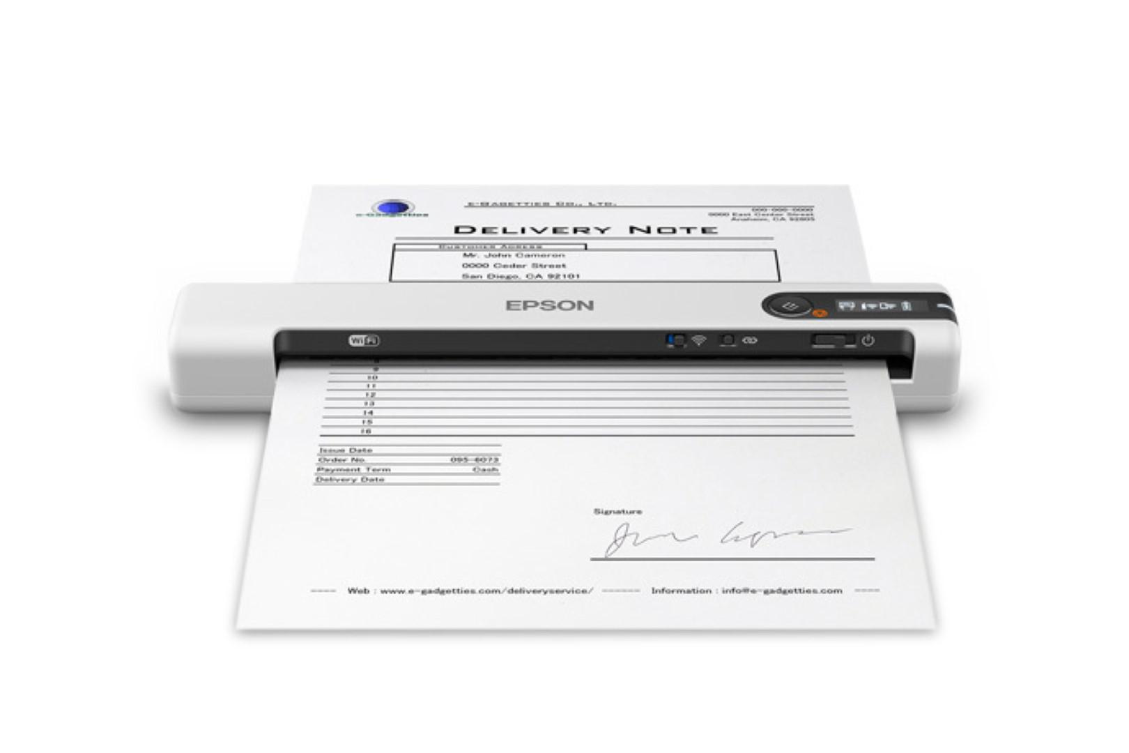 Scanner Epson DS-80W portabil, B11B253402