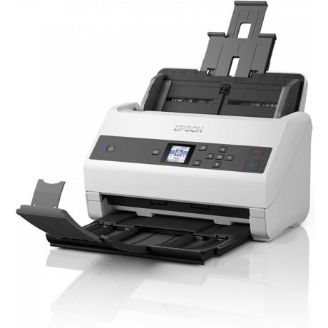 Scanner Epson DS-870, dimensiune A4, tip sheetfed, viteza scanare: 65ppm, rezolutie optica 600x600dpi, ADF 100 pagini, duplex, Fiabilitate ciclu de lucru zilnic 7.000 Pagini,Formate iesire: BMP, JPEG, TIFF, Scanare către multi TIFF, PDF, Scanare către PDFcăutabil, PDF/A, PNG. interfata: USB 3.0