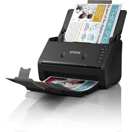 Scanner Epson WorkForce ES-500WII, dimensiune A4, tip sheetfed, Duplex, viteza scanare: 35 ppm mono si color, rezolutie optica 600 X 600dpi, senzor CIS, capacitate: 50 coli, tehnologie ReadyScan LED, Scanare catre BMP, JPEG, TIFF, multi-TIFF, PDF, searchable PDF, PDF/A, PNG, Scan to Email, Scan to