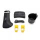 Scaun auto I-size U-Grow Goldfix Plus, isofix, 76-150 cm (9-36 kg), boxa bluetooth , negru