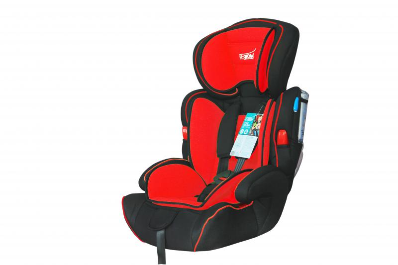 Scaunul inaltator U-Grow, BXS-208GR, Spatar si ham, Varsta: 9 luni-12 ani