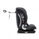 Scaun auto I-size U-Grow Goldfix Plus, isofix, 76-150 cm (9-36 kg), boxa bluetooth , negru