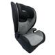 Scaun auto i-Size 100-150 cm , omologare  R129,cu isofix , gri/negru, U-Grow