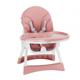 Scaun de masa 2 in 1, pliabil, roz, U-Grow