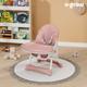 Scaun de masa 2 in 1, pliabil, roz, U-Grow