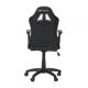 Scaun gaming X by Serioux, KIDS, ajustabil, piele sintetica, piston pe gaz clasa 2, manere reglabile, baza stea cu 5 picioare, greutate maxima admisa 100Kg, perna detasabila, negru/gri