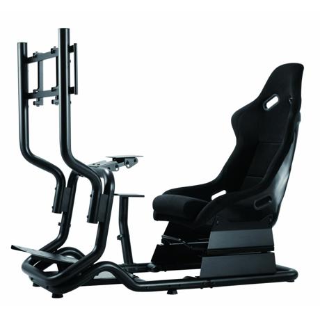 Scaun gaming Serioux Racing Cockpit cu suport monitor