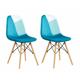 Set of 2 Scandinavian Chairs 