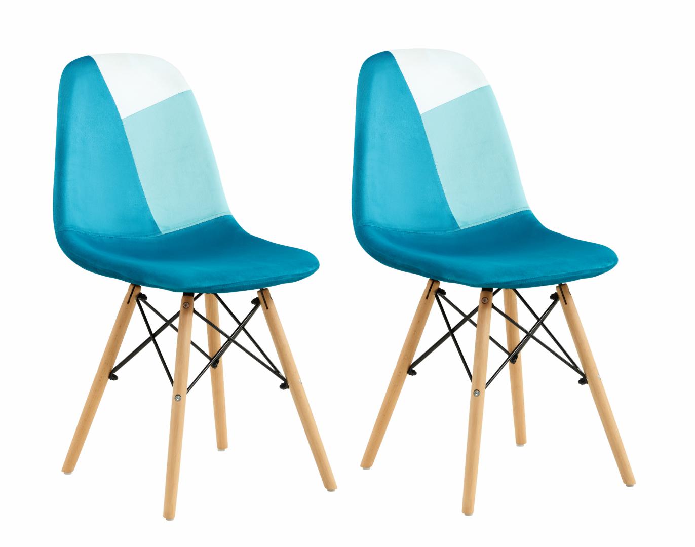 Set of 2 Scandinavian Chairs 
