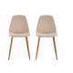 SET 2 SCAUNE DINING CU MODEL BEIGE