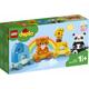 Joc set de constructie LEGO® DUPLO® Trenul cu animalute LEGO 10955