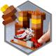 Set de constructie Lego, Punct comercial, 21167