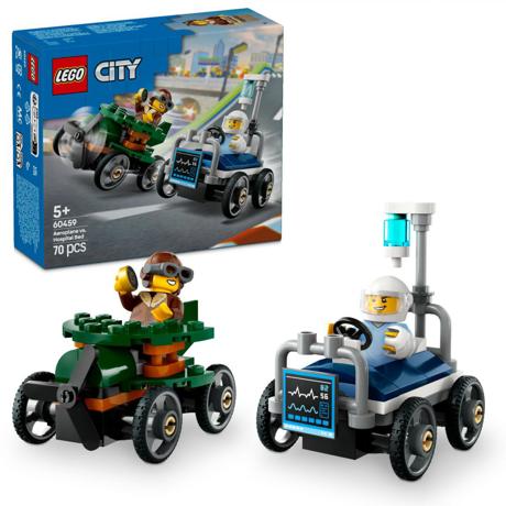 PACHET DE CURSE AVION VS. PAT DE SPITAL, LEGO 60459