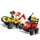 PACHET DE CURSE FURGONETA DE PIZZ VS. CAMION DE POMPIERI, LEGO 60458