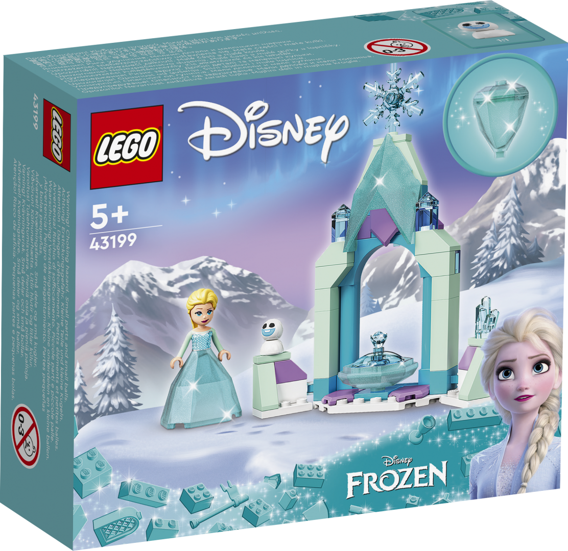 Set de constructie Lego, Curtea castelului Elsei, 43199