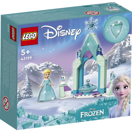 Set de constructie Lego, Curtea castelului Elsei, 43199