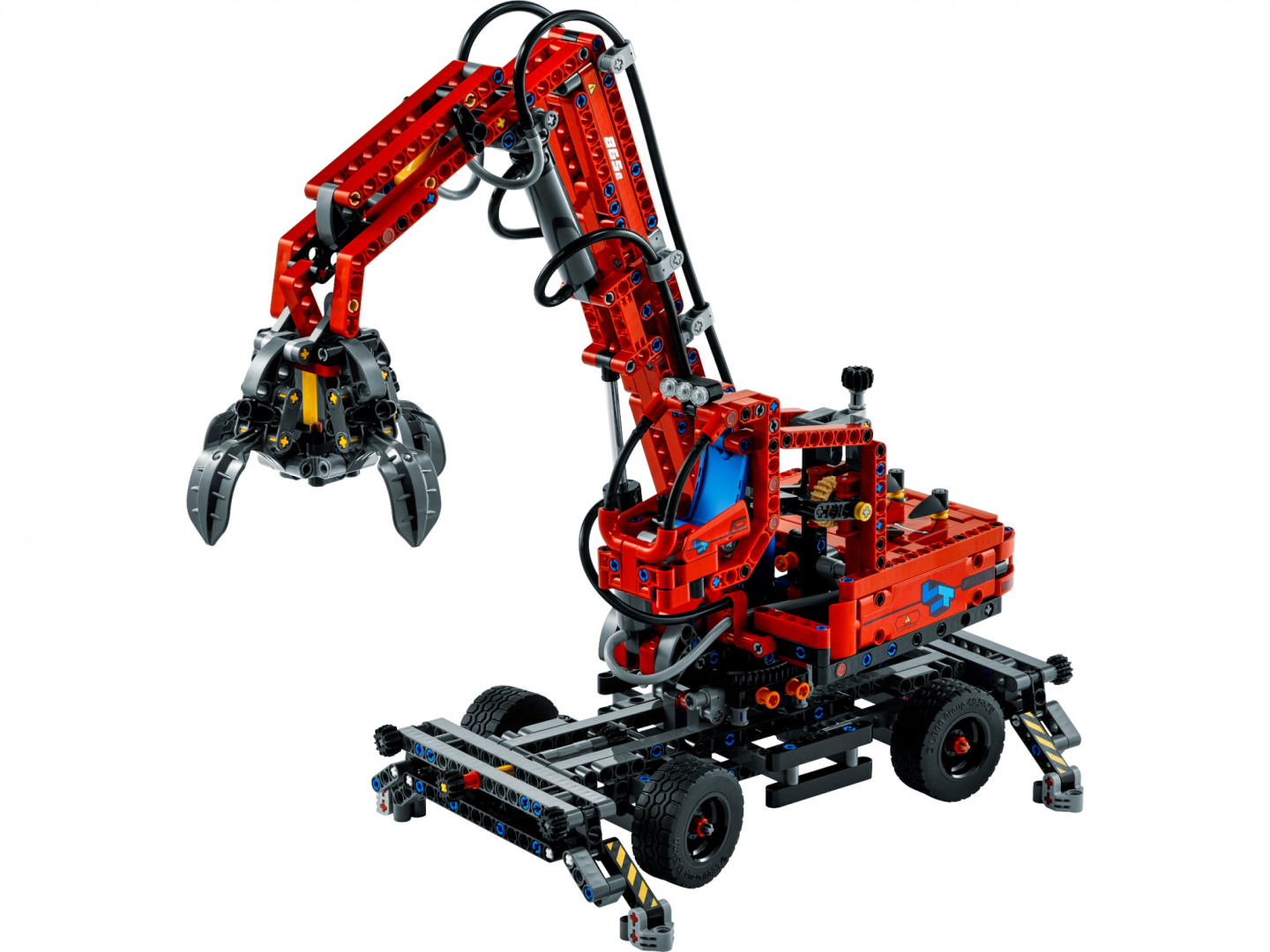 Joc set de constructie LEGO® Technic® - Manipulator de materiale LEGO42144, cca 800 piese, 10+
