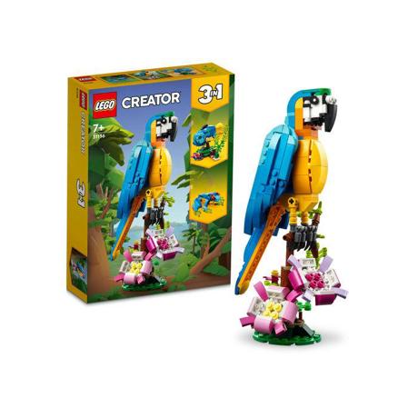 PAPAGAL EXOTIC 3IN1, LEGO 31136