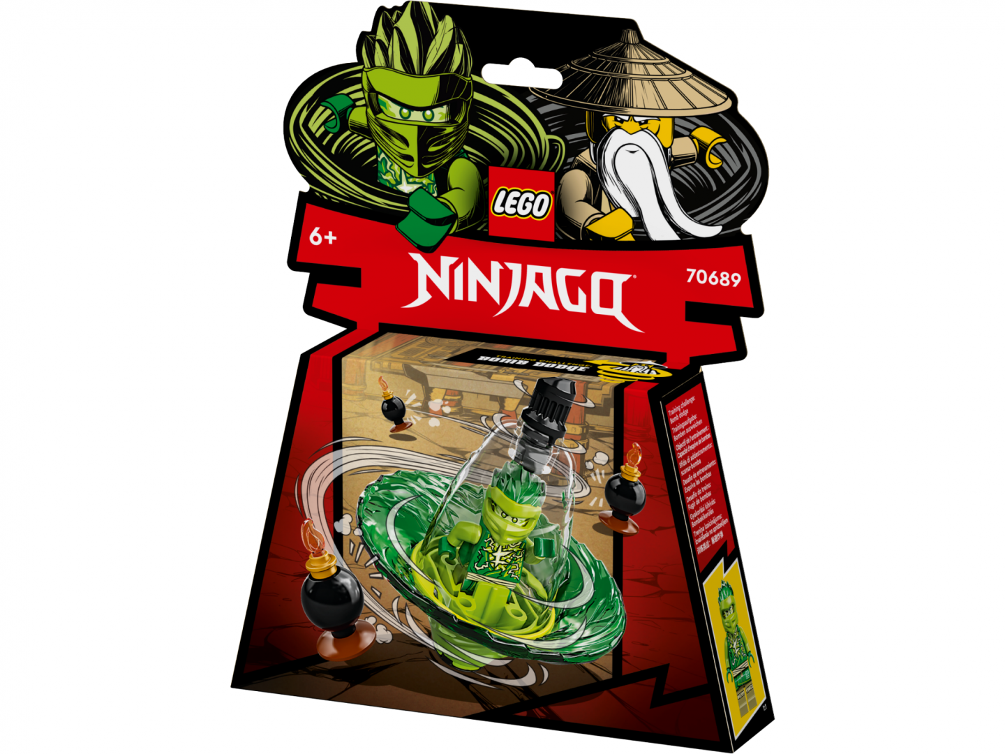 Joc set de constructie LEGO® NINJAGO® - Antrenamentul Spinjitzu Ninja al lui Lloyd LEGO70689