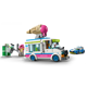 Set de constructie Lego, Politia si furgoneta de inghetata, 60314