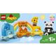 Joc set de constructie LEGO® DUPLO® Trenul cu animalute LEGO 10955