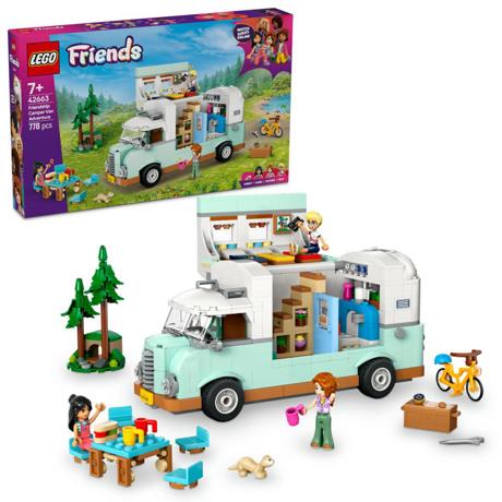 AVENTURA IN RULOTA CU PRIETENII, LEGO42663
