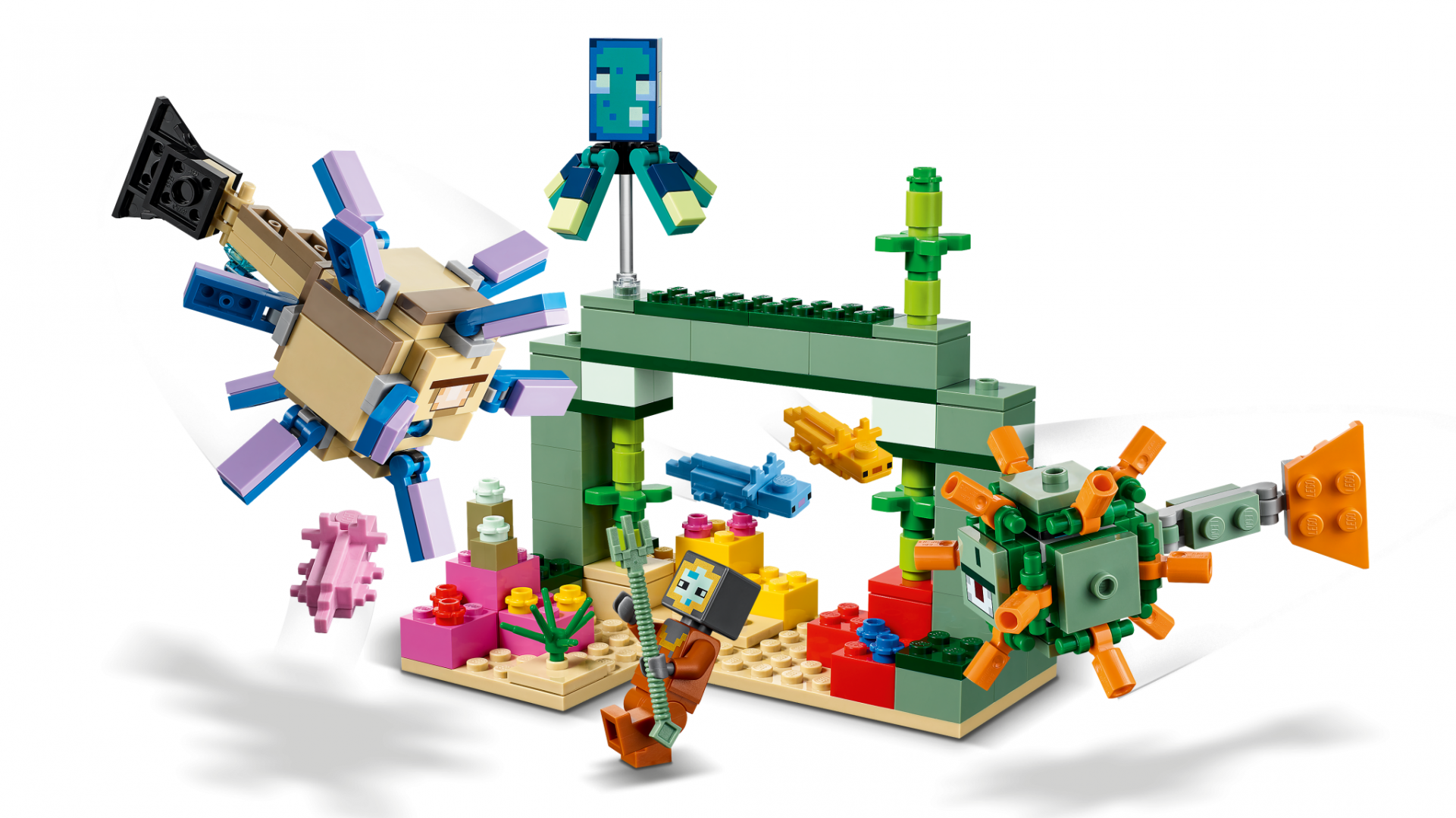 Set de constructie Lego, Batalia pazitorilor, 21180