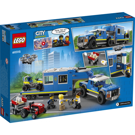 Set de constructie Lego, Centrul comanda al politiei, 60315