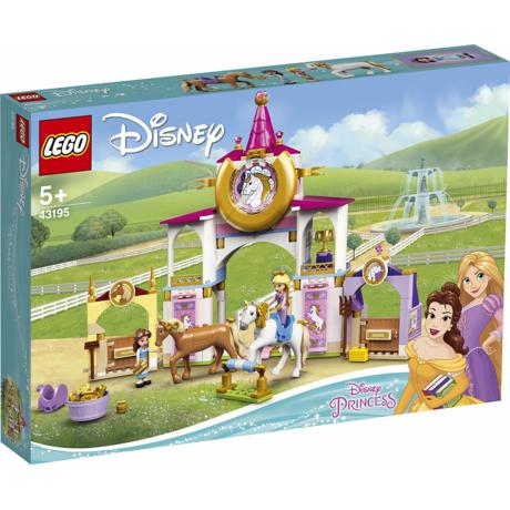 Joc set de constructie LEGO® Disney® - Grajdurile regale ale lui Belle si Rapunzel LEGO6331880, cca 200 piese, 5+