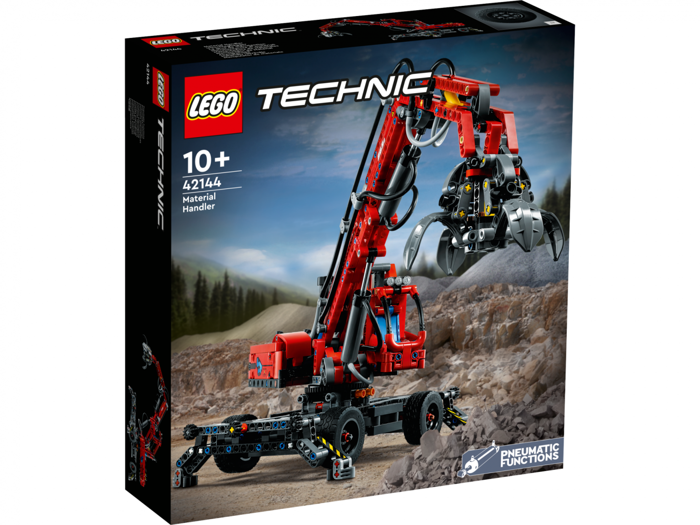 Joc set de constructie LEGO® Technic® - Manipulator de materiale LEGO42144