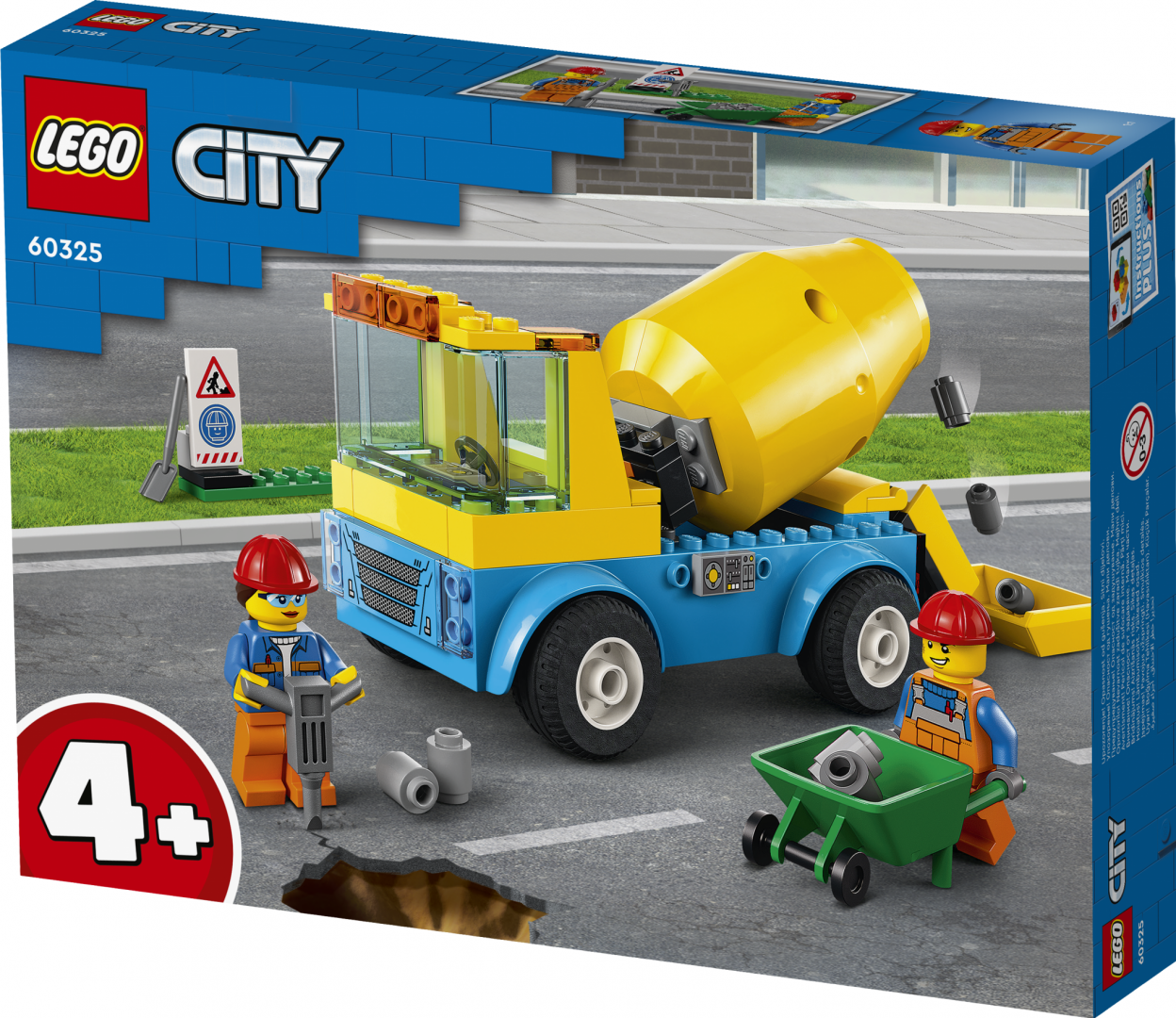 Set de constructie Lego, Autobetoniera, 60325