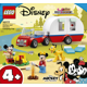 Joc set de constructie LEGO® Disney® - Mickey and Friends: Camping cu Mickey si Minnie mouse LEGO10777