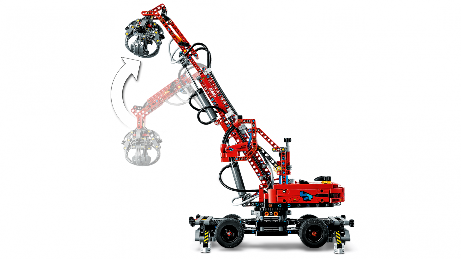 Joc set de constructie LEGO® Technic® - Manipulator de materiale LEGO42144
