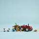 TRACTOR DE FERMA ROSU CU REMORCA SI OI, LEGO 60461