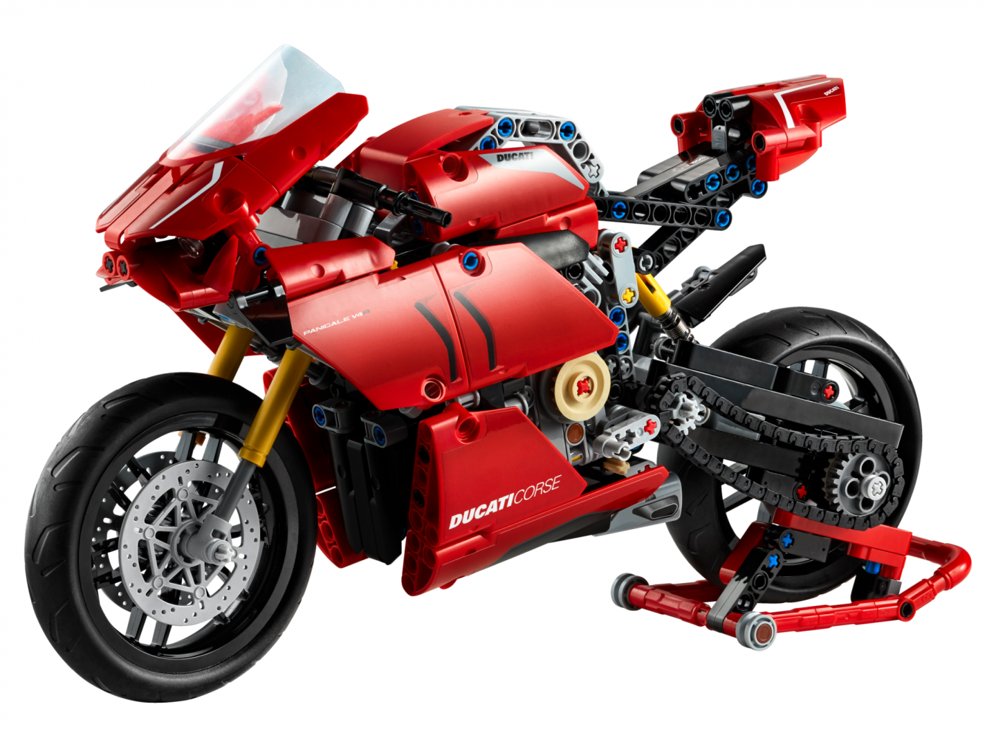 Joc set de constructie LEGO® Technic® - Motocicletă Ducati Panigale V4 R LEGO42107
