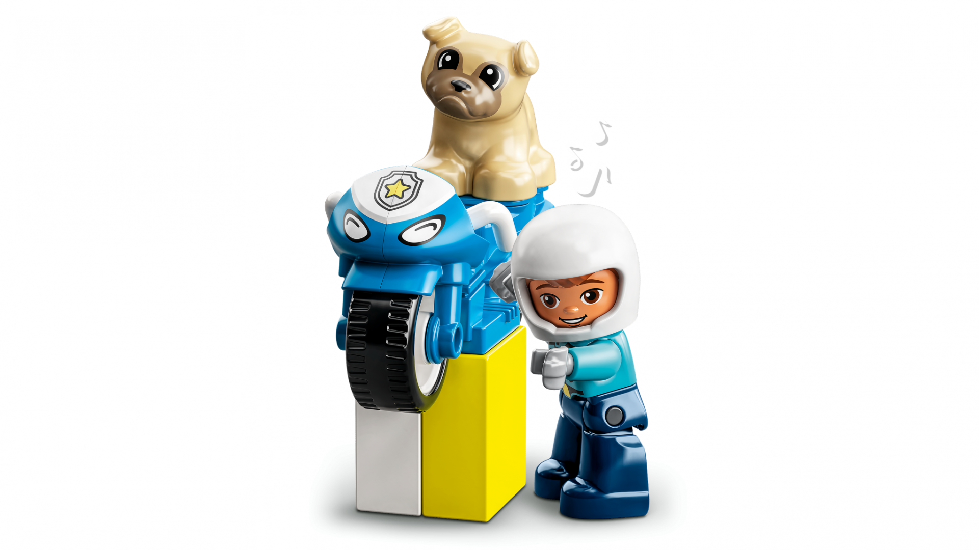 Set de constructie Lego, Motocicleta de politie, 10967