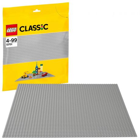 LEGO® Classic - Placa de baza gri LEGO6102279, 48x48, 4+
