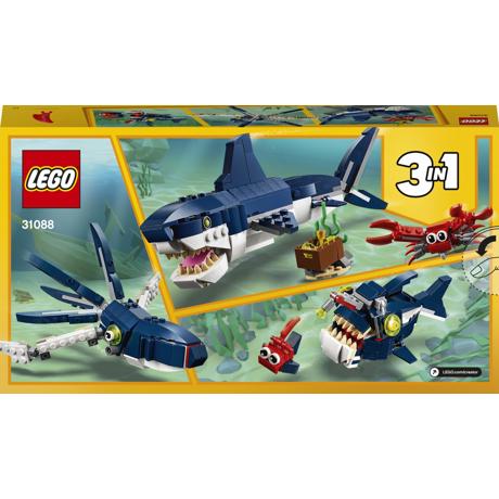 Set de constructie Lego, Creaturi marine din adancuri, 31088