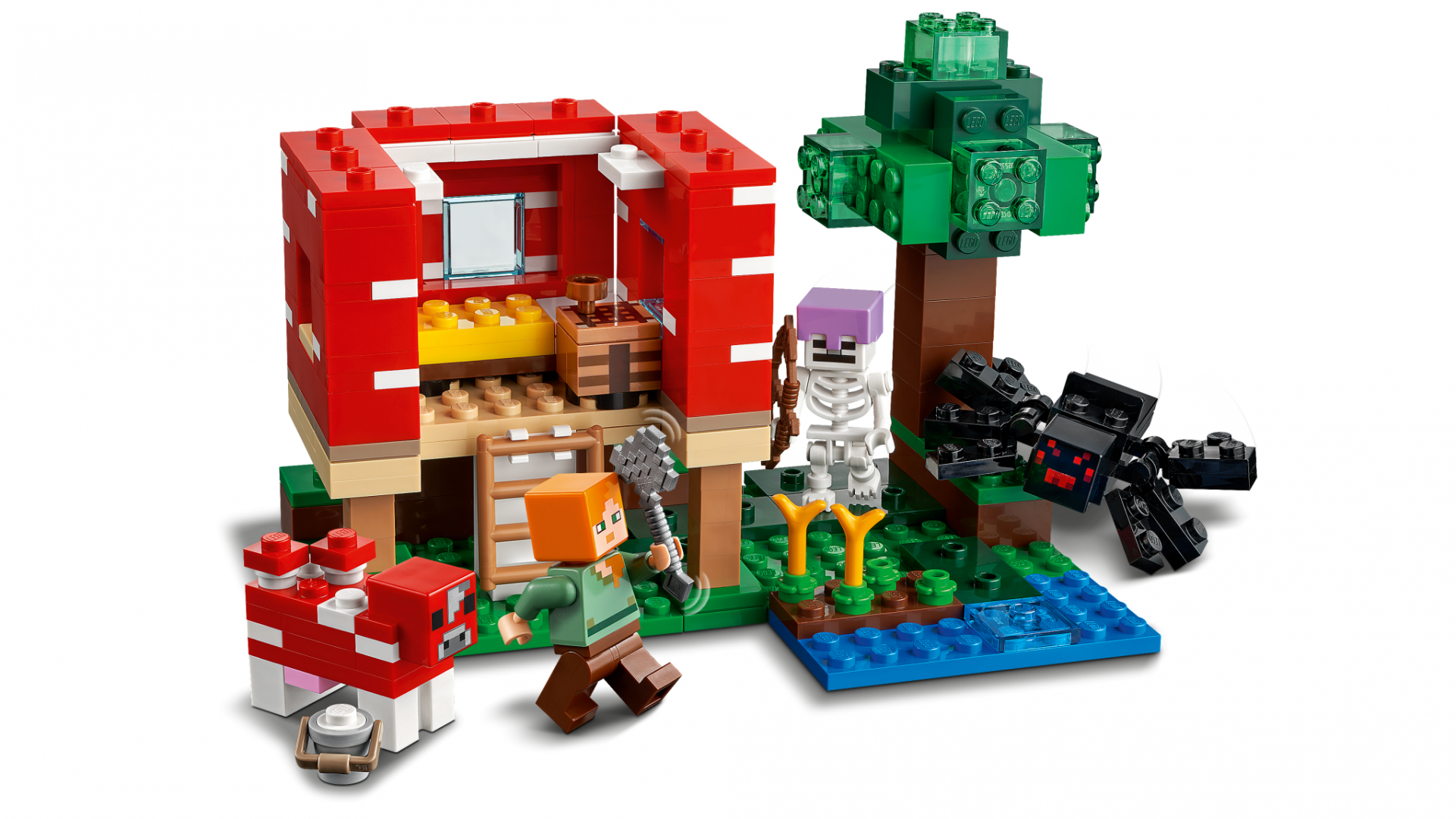 Set de constructie Lego, Casa ciuperca, 21179