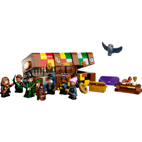 Joc set de constructie LEGO® Harry Potter™ Cufăr magic Hogwarts™ LEGO76399, cca 600 piese, 8+