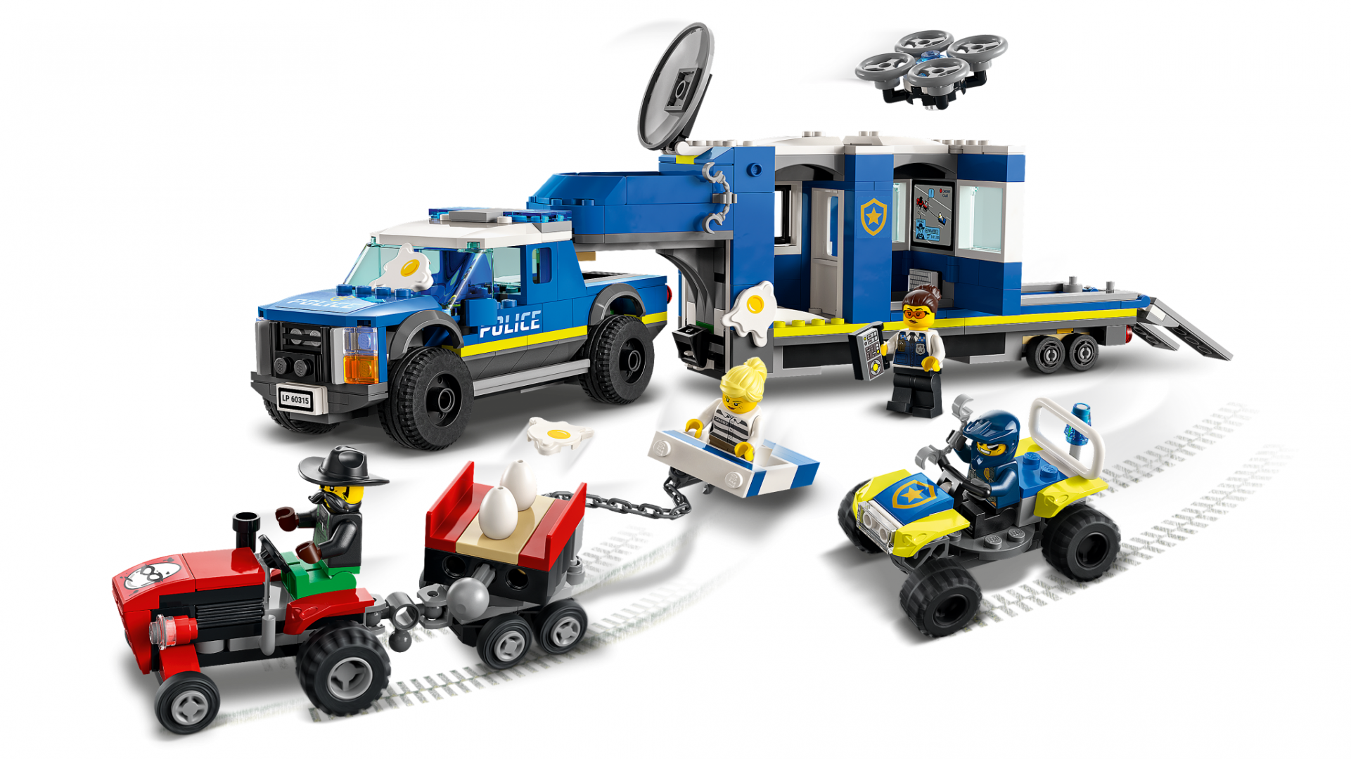Set de constructie Lego, Centrul comanda al politiei, 60315