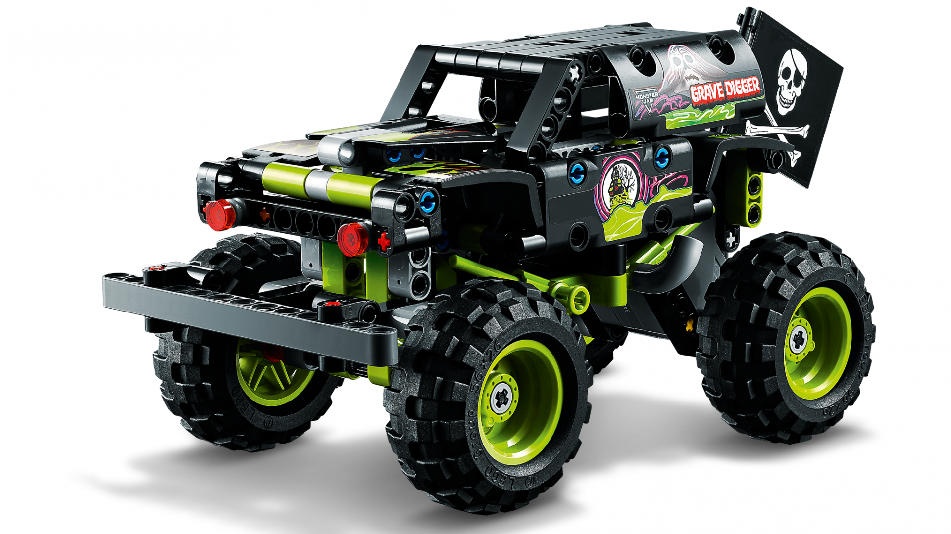 Joc set de constructie LEGO® Technic® Camionul cu arc Monster Jam™ Grave Digger™ LEGO42118