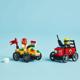 PACHET DE CURSE FURGONETA DE PIZZ VS. CAMION DE POMPIERI, LEGO 60458