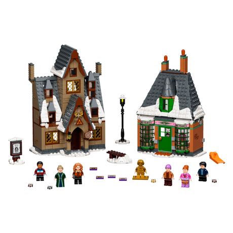 Joc set de constructie LEGO® Harry Potter™ Vizita in satul Hogsmeade™ LEGO76388, cca 850 piese, 8+