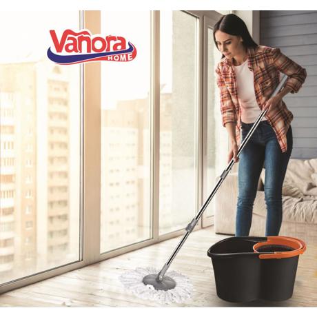 Set curatenie Vanora home jumbo magic, mop rotativ 360