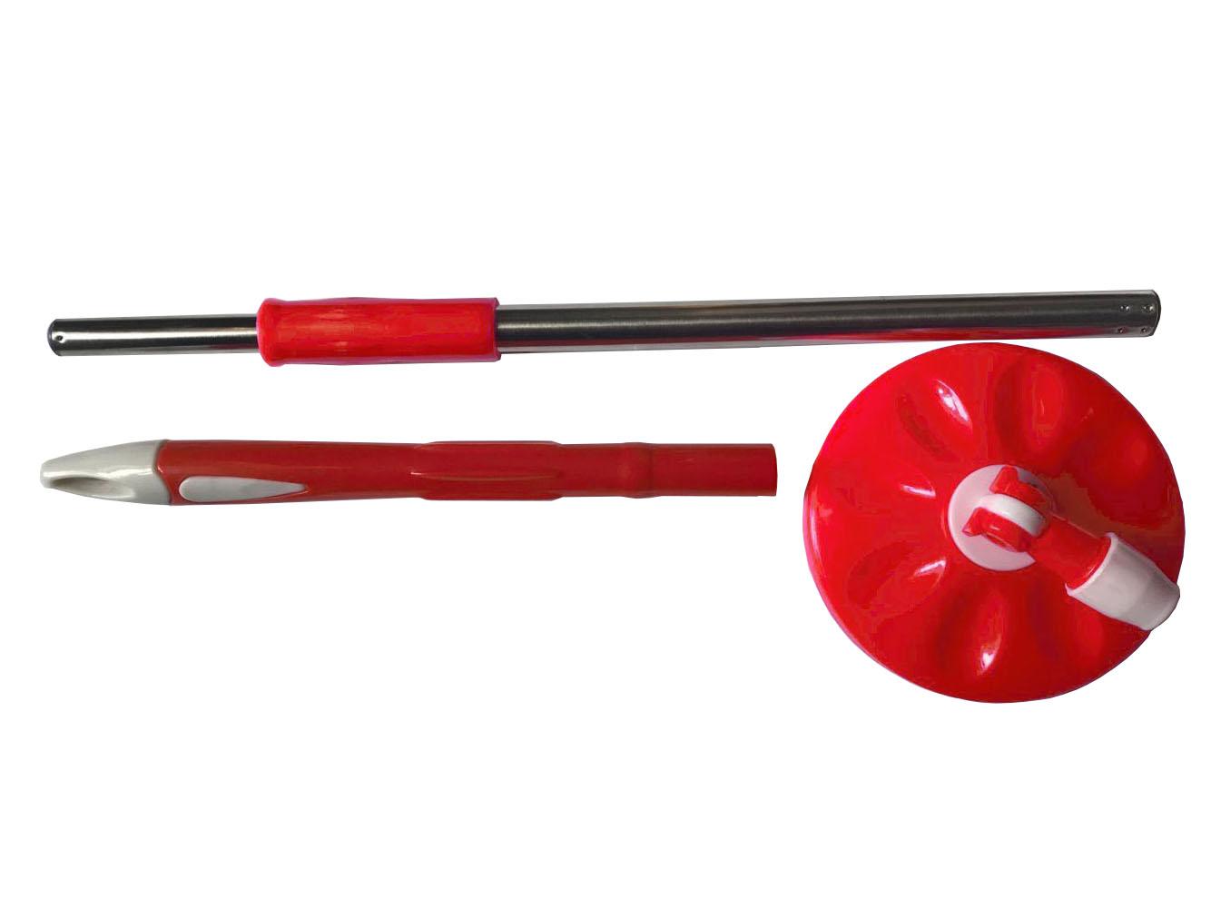 Set curatenie Vanora home primo,mop rotativ 360, rosu