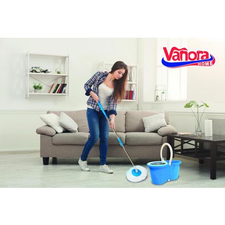 Set curatenie Vanora home super easy clean, mop rotativ 360