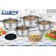 Set Gatit Heinner Din Inox, 10 Piese, Madeline
